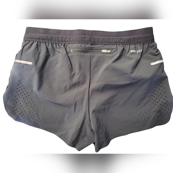 Extra Small Nike Black Dry-Fit Running Shorts - Picture 2 of 3